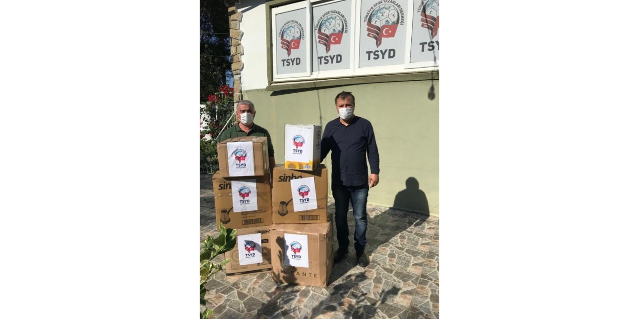 TSYD depremzedelerin yanında