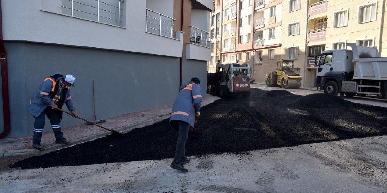 Fen işleri tüm hızıyla çalışıyor