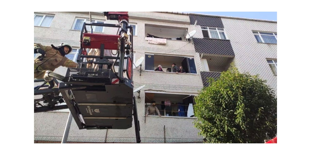 Bayrampaşa’da korkutan yangın