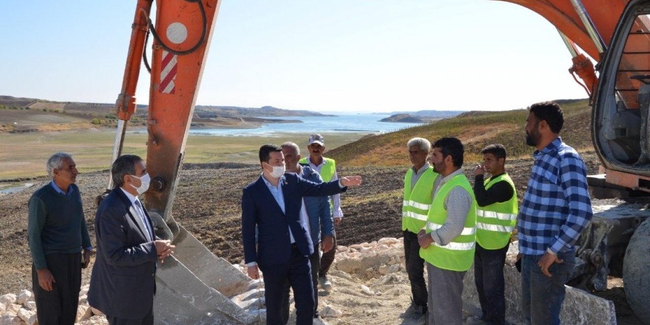 Başkan Erdoğan yol çalışmalarını yerinde inceledi