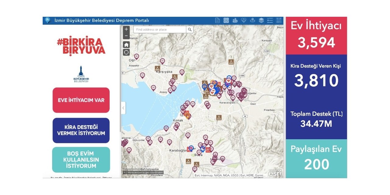 Depremzedelere kira destekleri ödenmeye başlandı