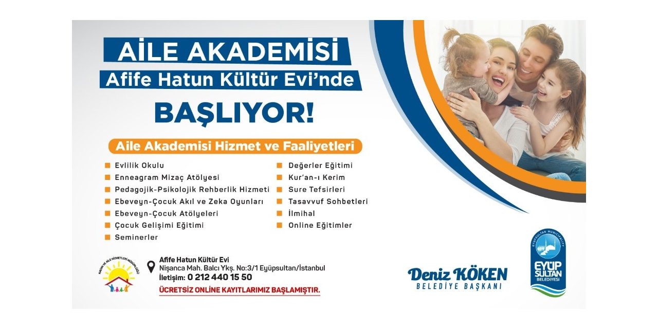 Aile Akademisi sorunların aşılmasında vatandaşlara rehberlik edecek