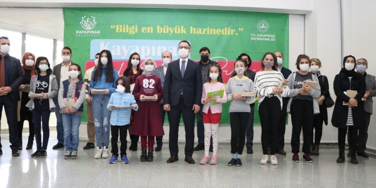 Kayapınar Evde Okuyor Projesi tamamlandı