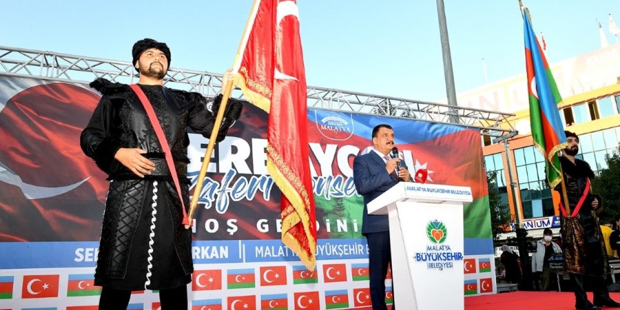 Malatya’da Azerbaycan için zafer konseri düzenledi