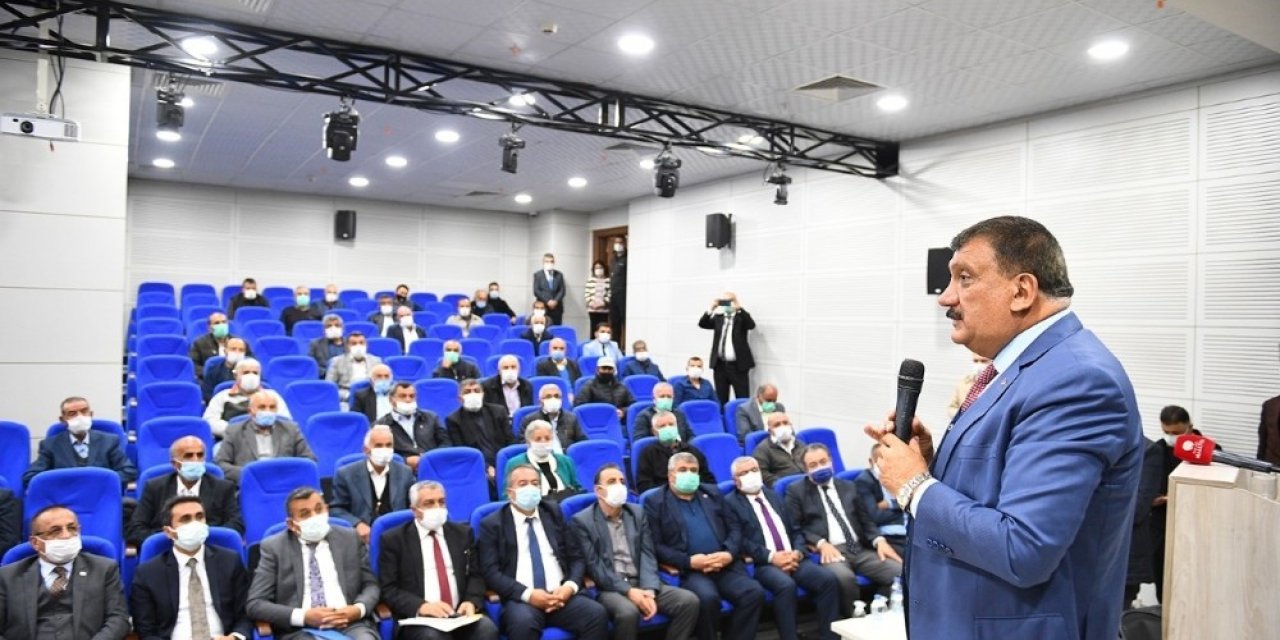 Arguvanlı muhtarlardan Başkan Gürkan’a teşekkür