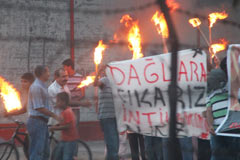 BDP'li başkan suçüstü yakalandı