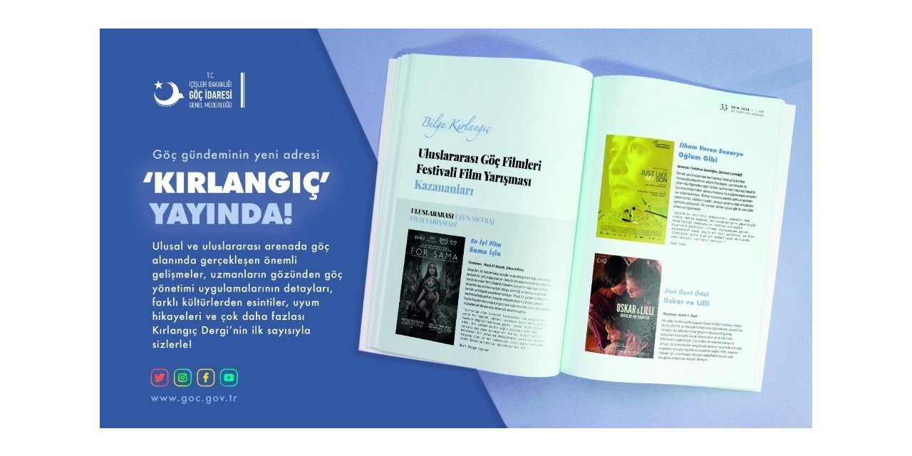 Göç gündeminin yeni adresi “Kırlangıç Dergi” yayında