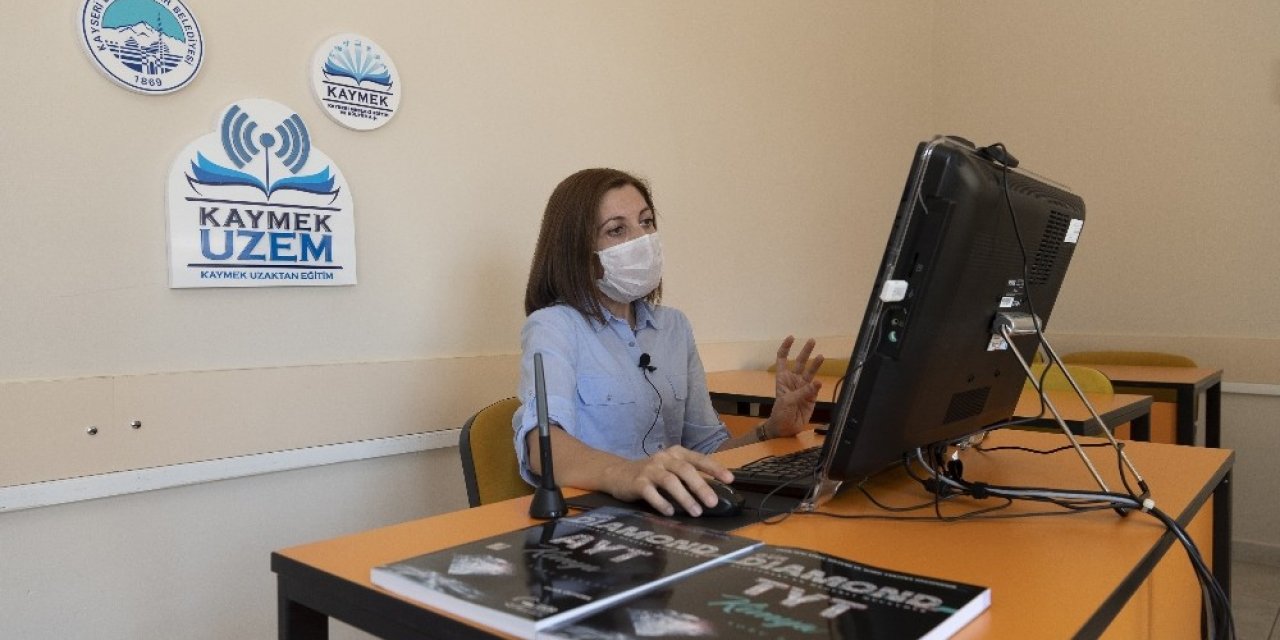 KAYMEK UZEM öğrencileri, ilk online deneme sınavına hafta sonu girecek