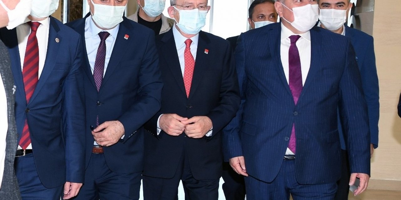 CHP Genel Başkanı Kılıçdaroğlu ATSO’yu ziyaret etti