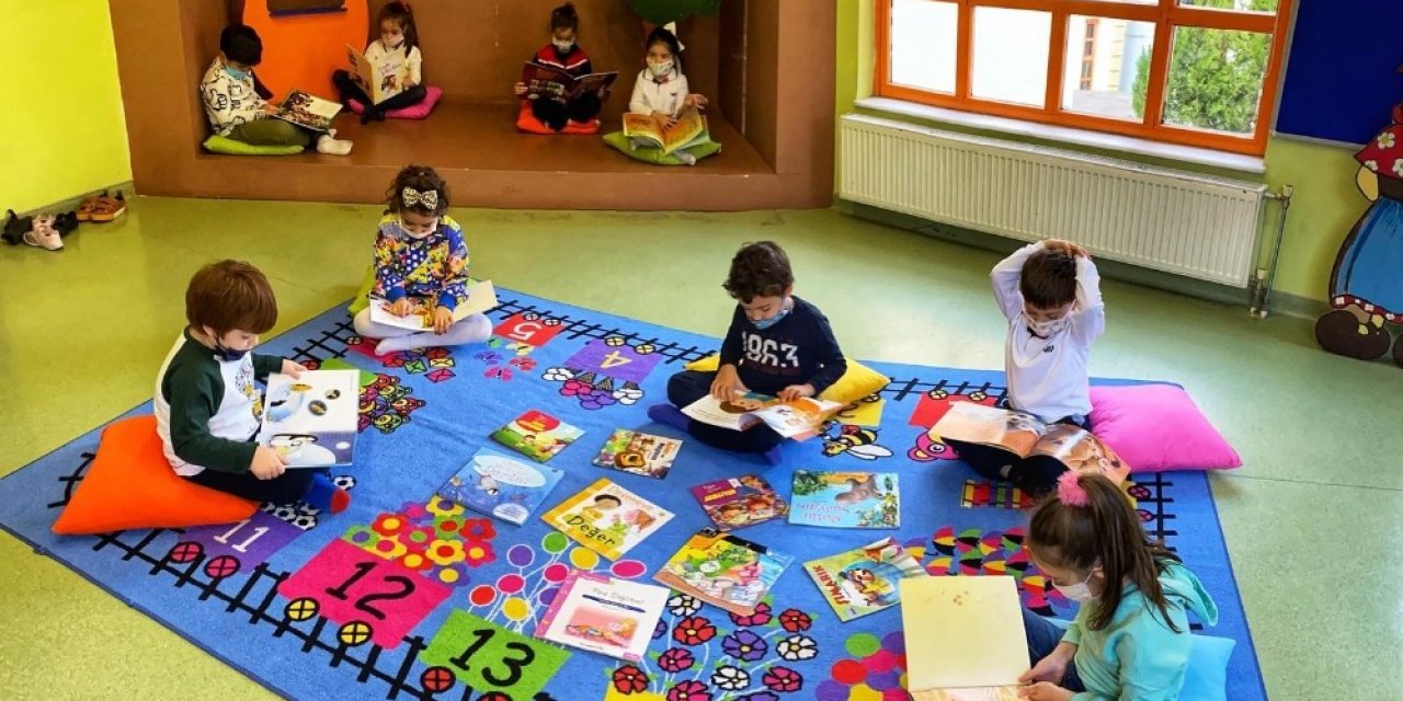 GKV’li miniklerin kitap okuma sevgisi