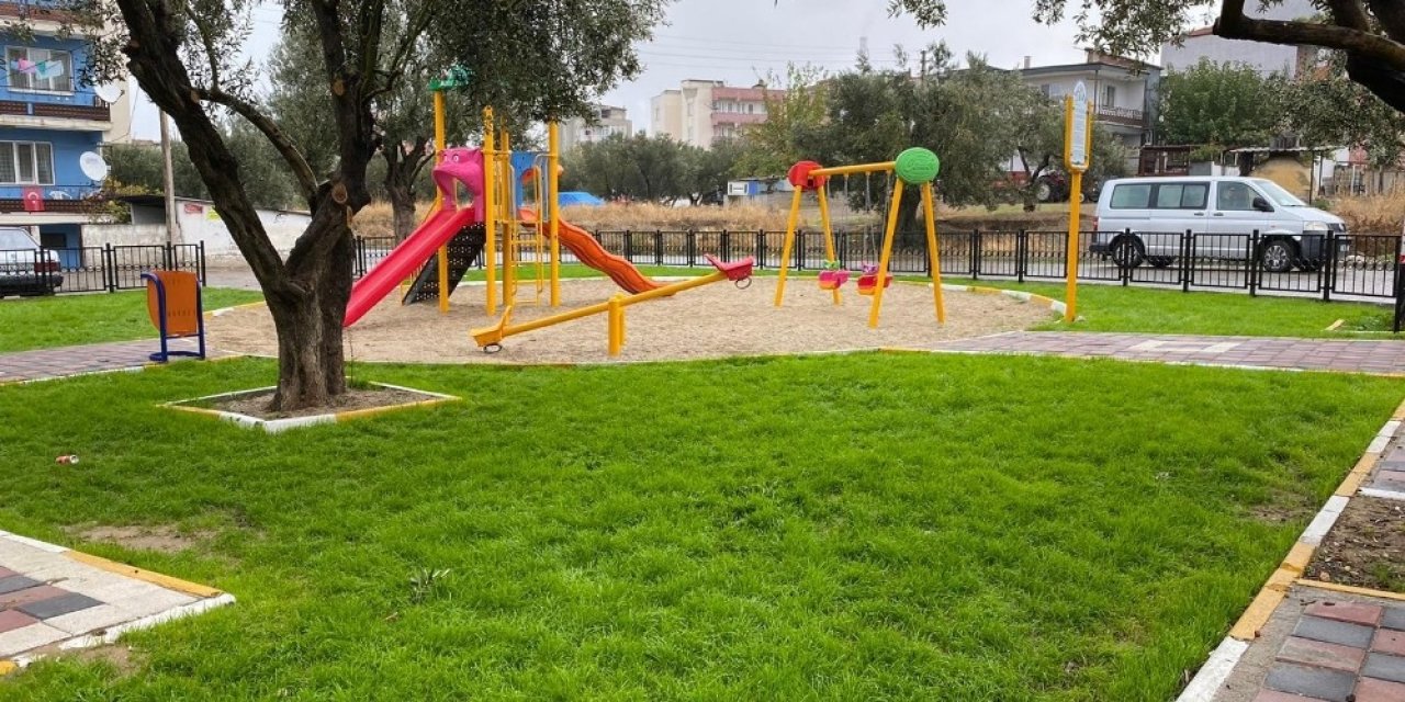 Soma’ya 6 park ve 5 bin metrekare yeşil alan