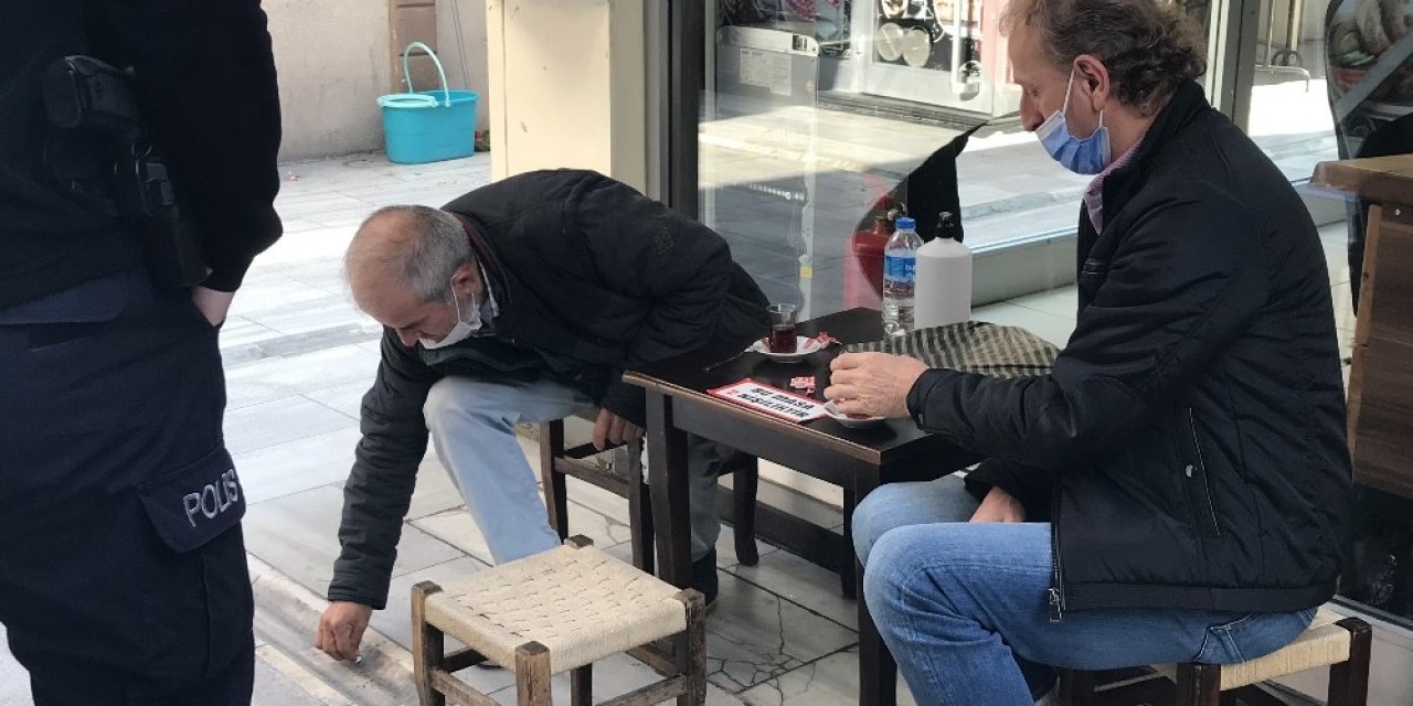 Açık alanda sigara içti, ‘yasaktan haberim yoktu’ dedi