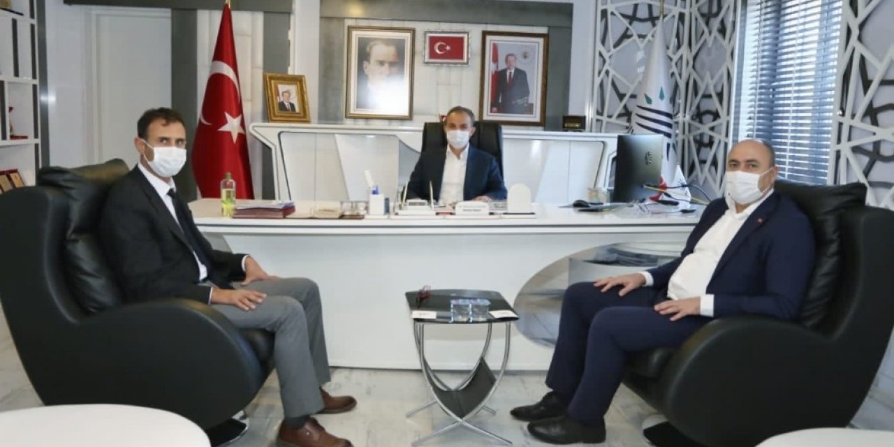 Bozova Belediye Başkanı Aksoy’dan Başkan Kılınç’a ziyaret