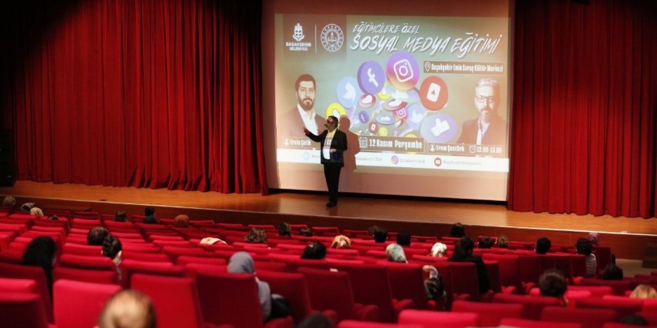 Başakşehirli öğretmenler sosyal medya öğreniyor