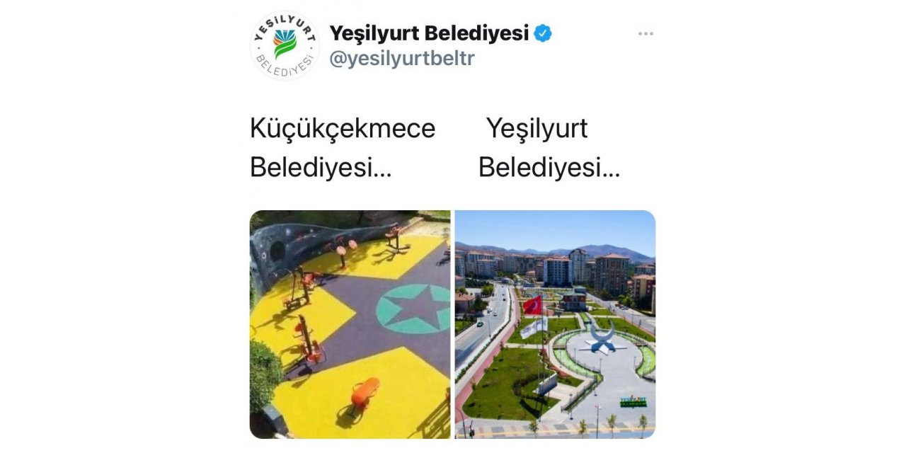Küçükçekmece’ye "Hilal Park"lı gönderme