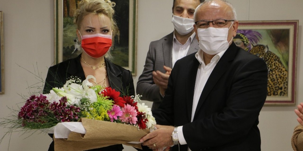 Min-El Mai Resim Sergisi’nin açılışı gerçekleştirildi