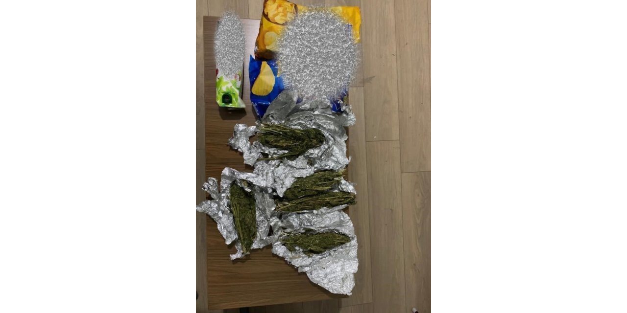 Cips paketinde esrar nakliyatı