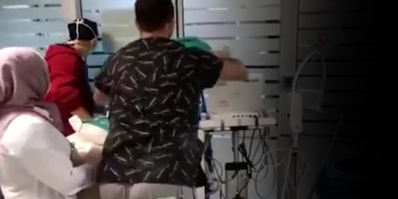 Hastanede skandal! Sağlık çalışanları cihazlarla barikat kurdu