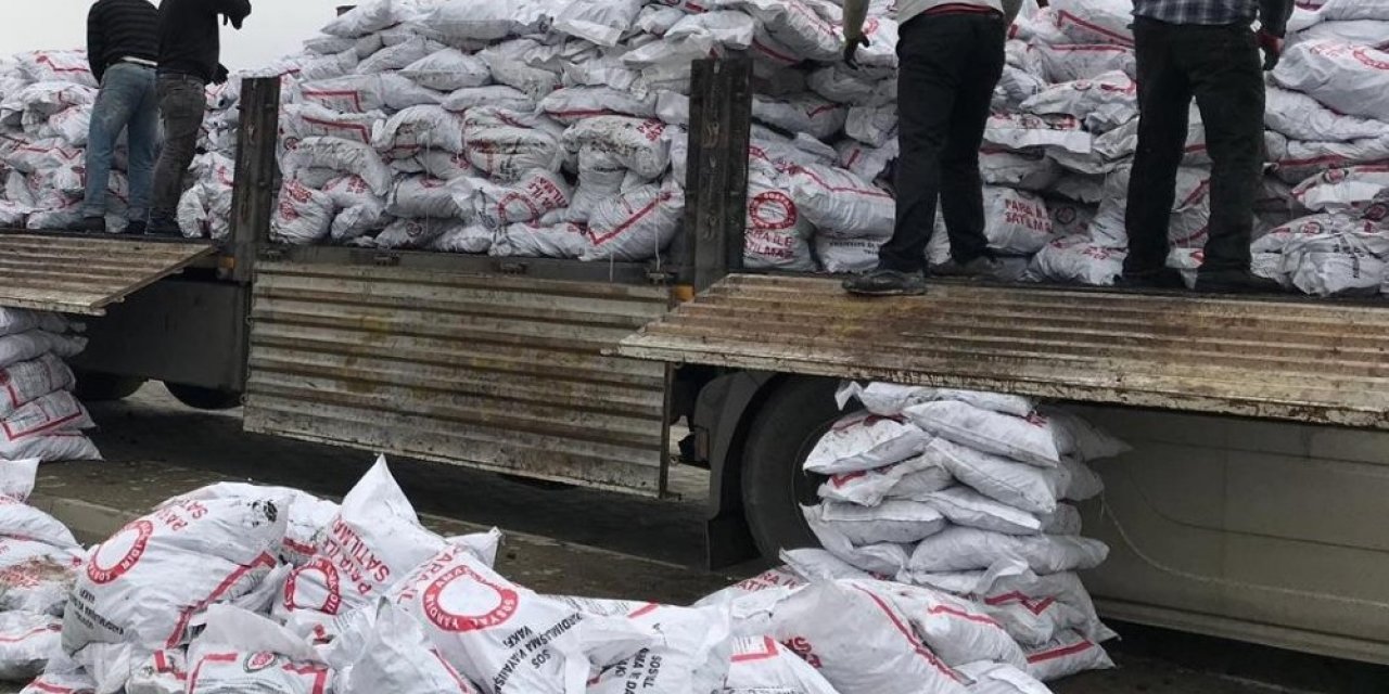 Antalya'da binlerce vatandaşa kömür yardımı yapıldı