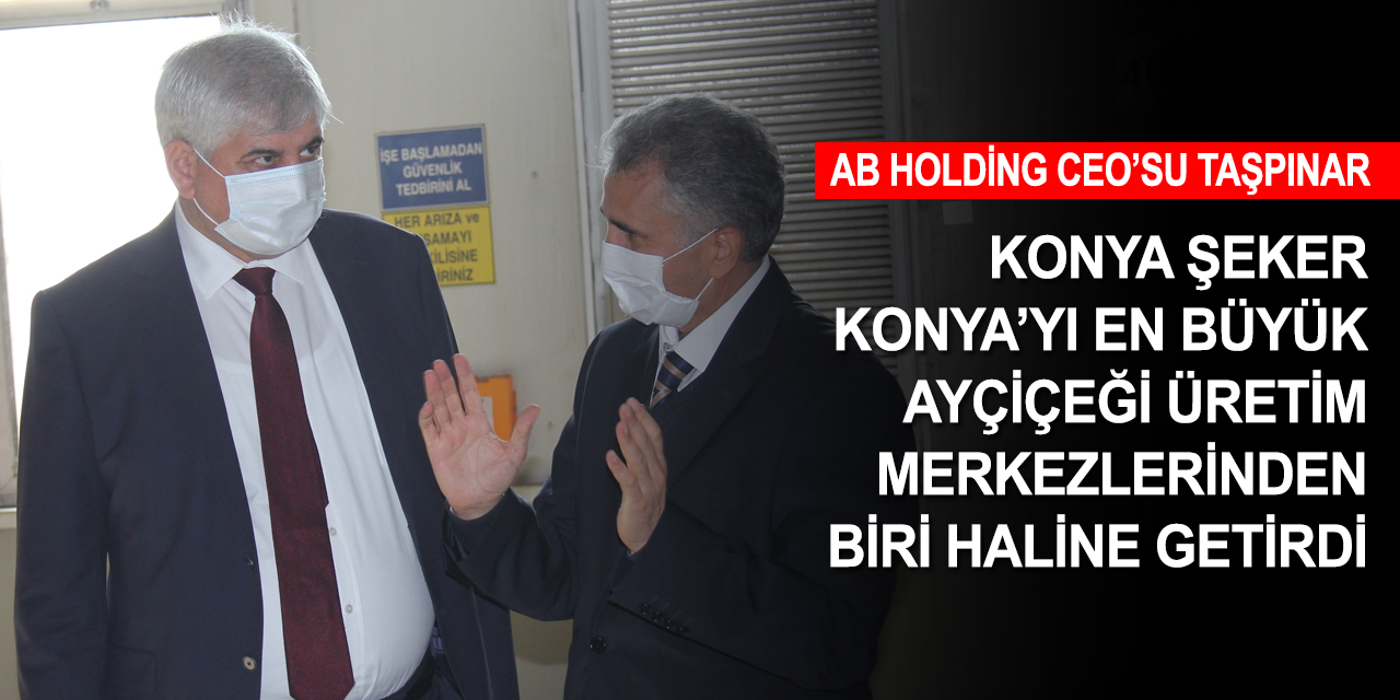Konya ayçiçeği üretiminde zirveye oynuyor