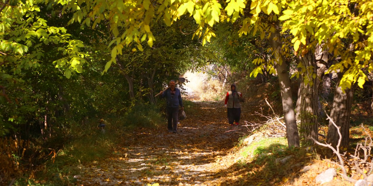 Konya'dan kartpostallık sonbahar manzaraları