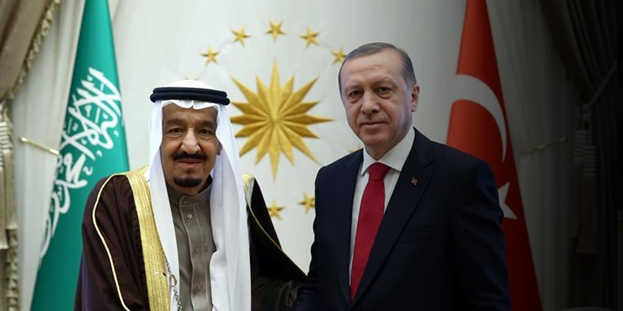 Cumhurbaşkanı Erdoğan Kral Selman ile görüştü