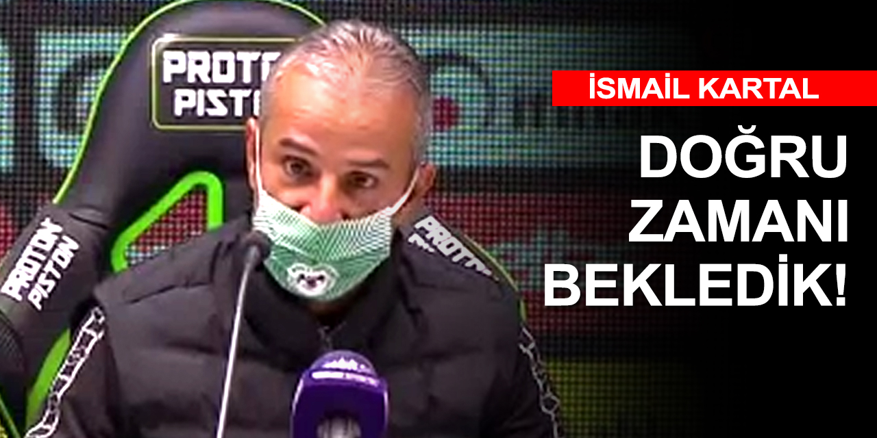 Konyaspor Teknik Direktörü Kartal: Maçı karakter ve iradeyle kazandık