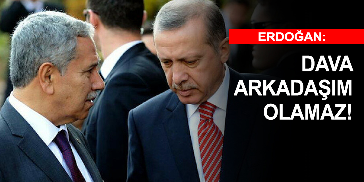 Ne söyleyeceği merak ediliyordu! Erdoğan Arınç'la ilgili net konuştu