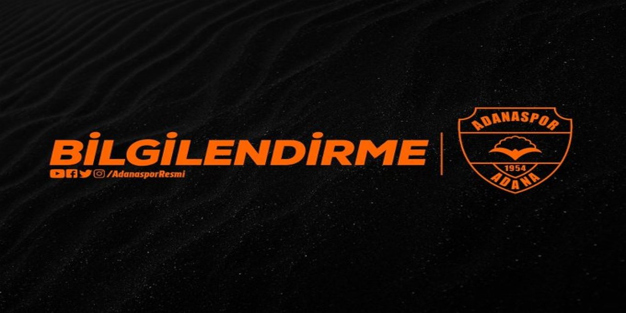 Adanaspor'da kovid şoku! 6 kişinin daha testi pozitif çıktı