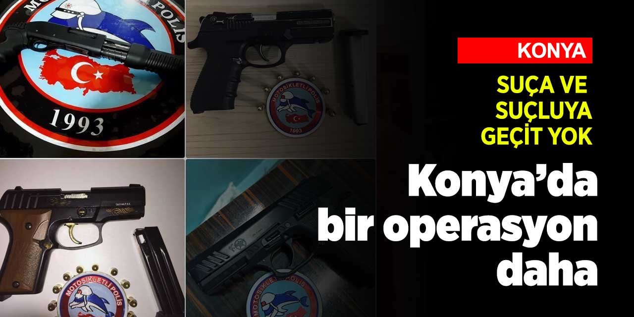 Konya'da bir uyuşturucu operasyonu daha! 11 gözaltı