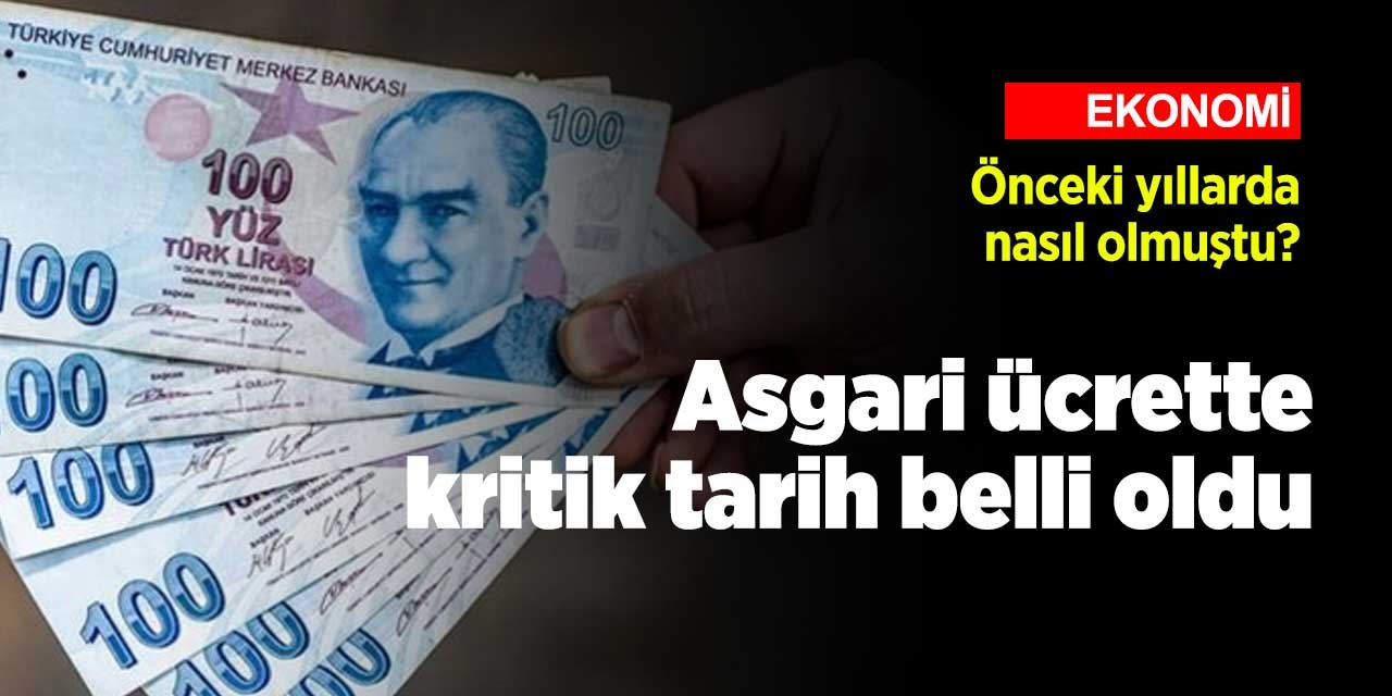 Asgari ücret belli oluyor! Kritik tarih 4 Aralık!
