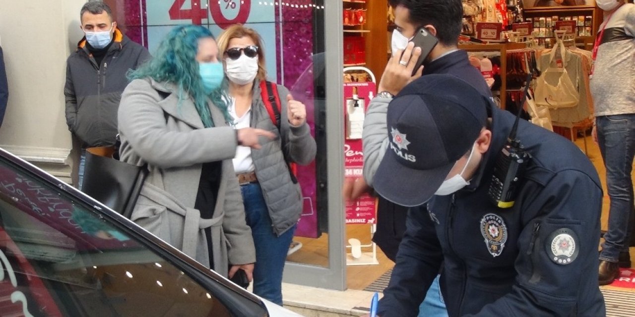 Maske cezasından kaçmak için 'Şov yapıyorsunuz' dedi
