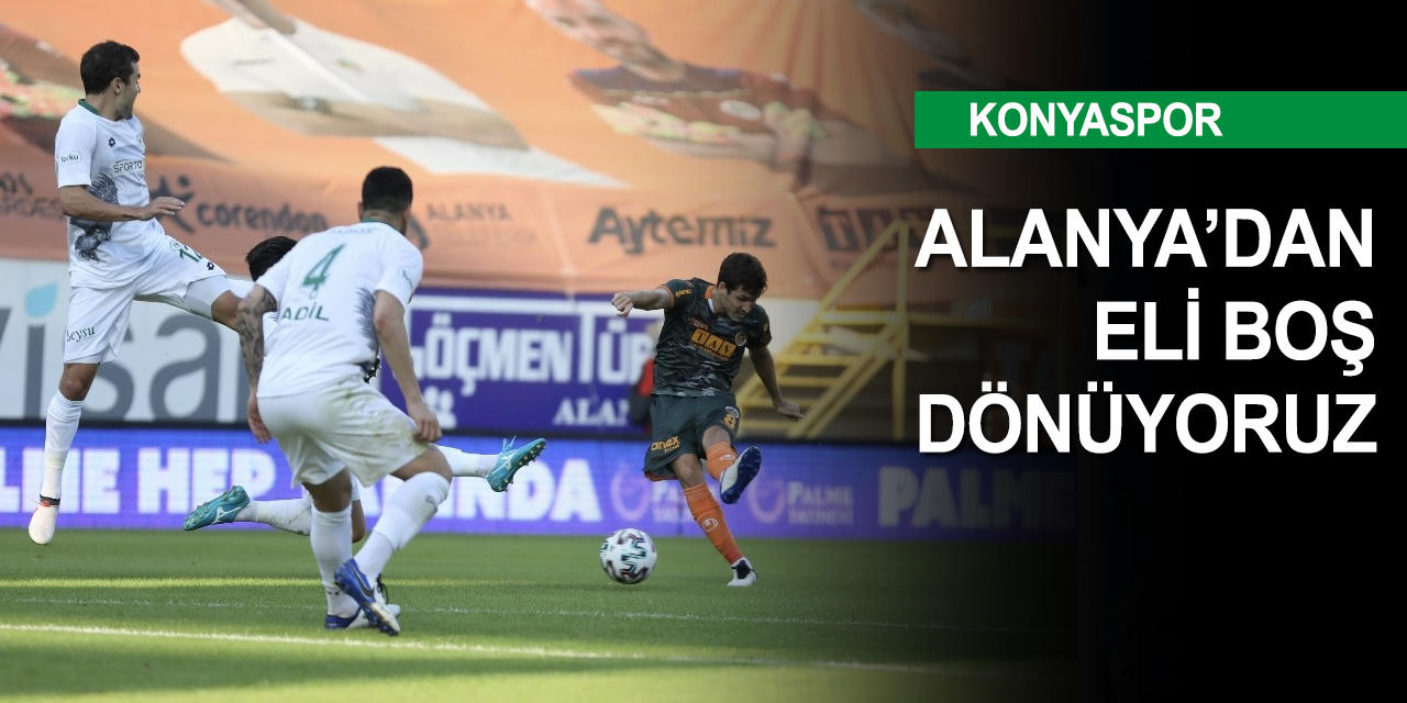 Kartal lidere boyun eğdi! Alanyaspor 1 - Konyaspor: 0