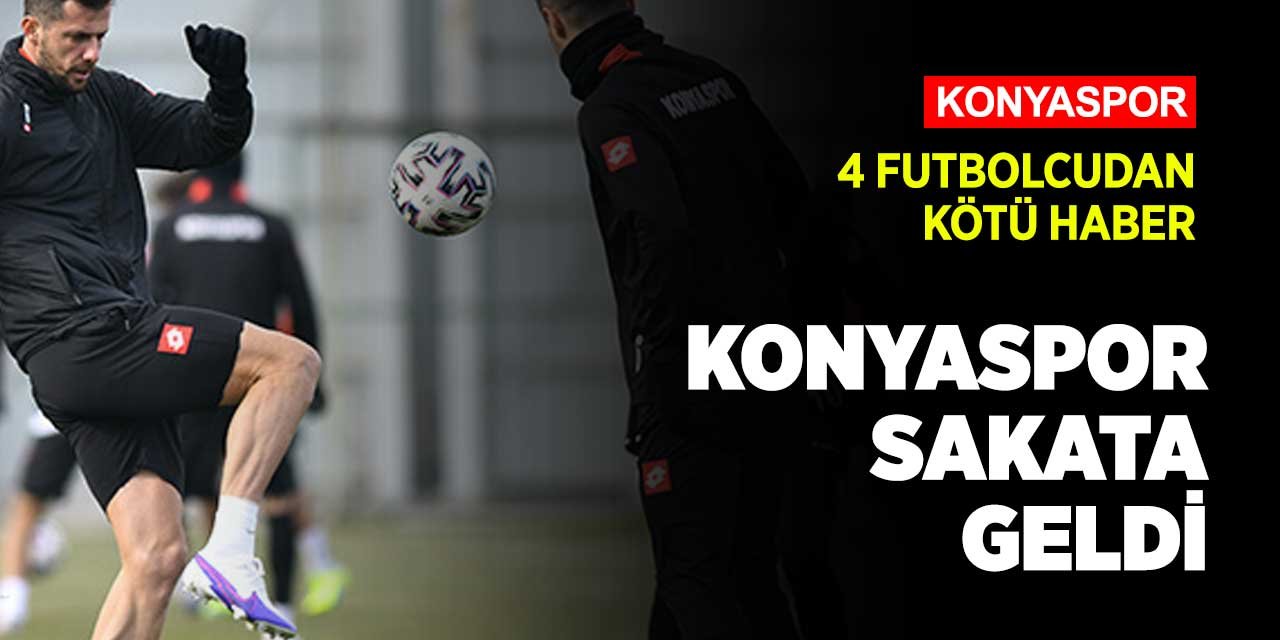 Konyaspor'da şok üstüne şok! Yeni transferler sakata geldi