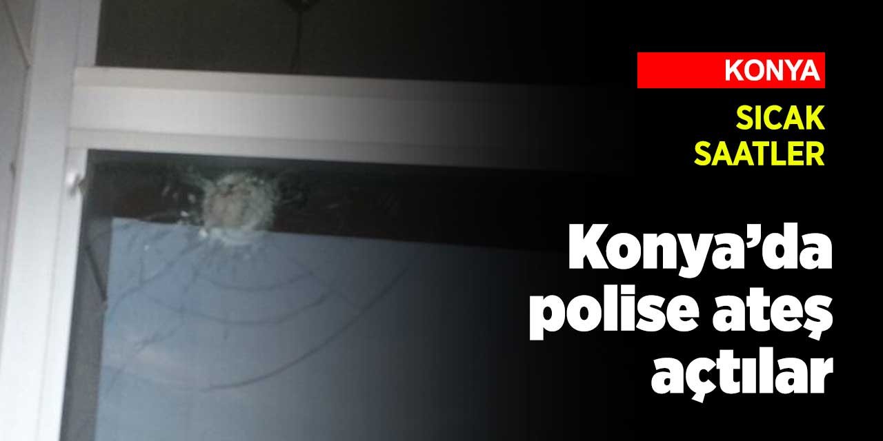 Konya'da güpegündüz silahlı çatışma! Polise ateş açtı