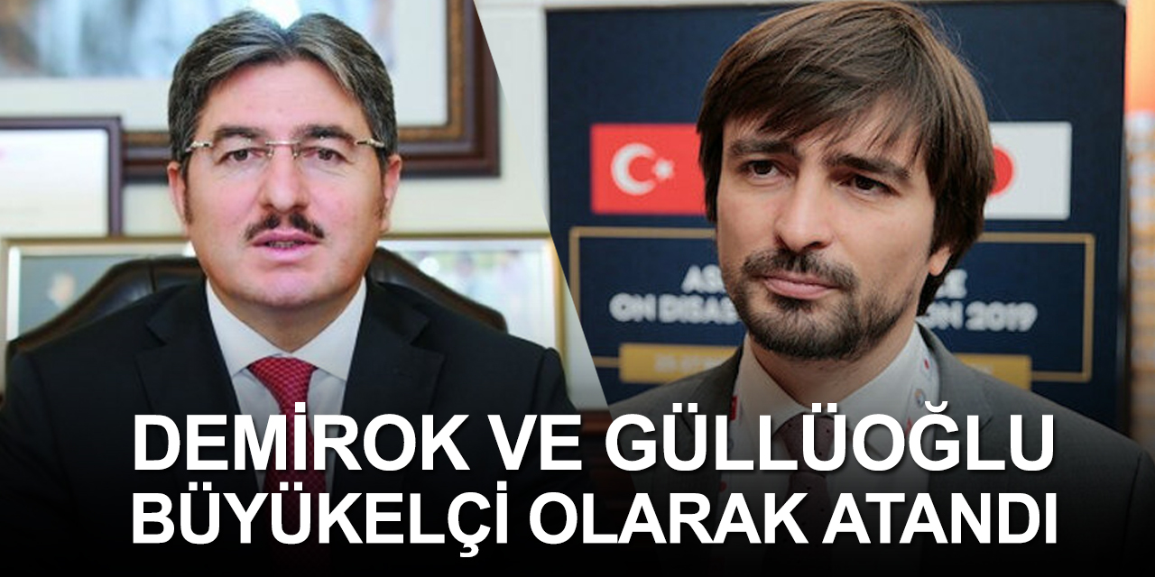 Darüsselam ve Bakü Büyükelçiliklerine Konyalı iki isim