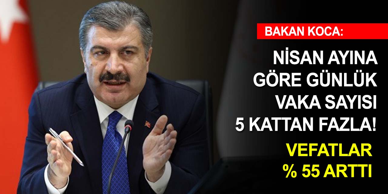Sağlık Bakanı Koca'dan Konya açıklaması! 9 ildeki vaka artışı düşüyor