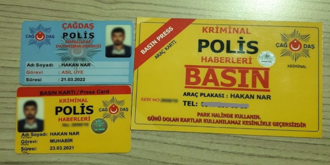 Konya'da sahte basın plakasıyla polisten kaçan araçtan 4 kilo eroin çıktı