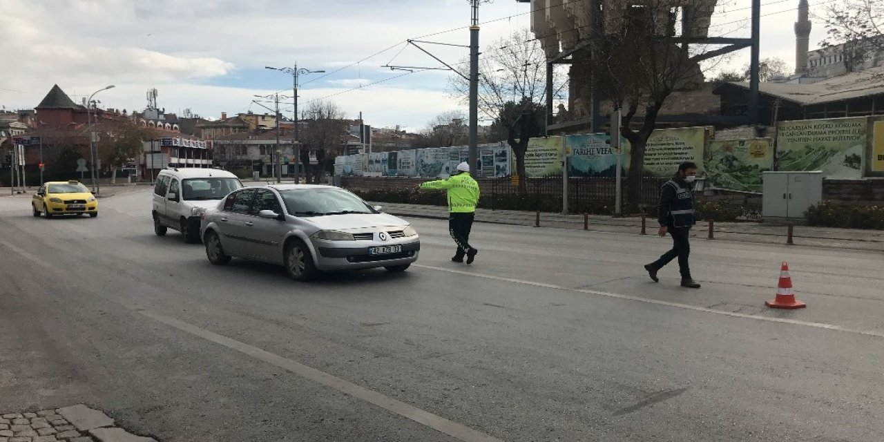 Konya'da kısıtlama denetimi! İzin belgesi olmayana ceza
