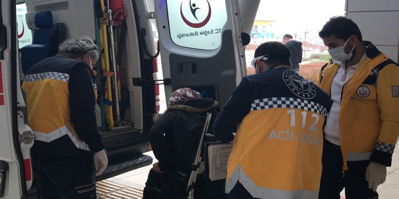 Dini nikahlı kocası bıçakladı! 1 çocuk annesi kadın polise sığındı