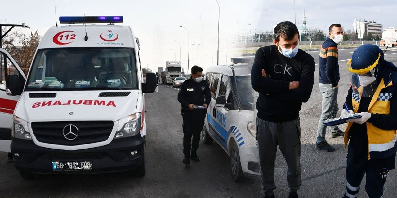 Bu kadarına da pes! Kovid-19 testi pozitif ve temaslı 2 kardeş seyahatte yakalandı