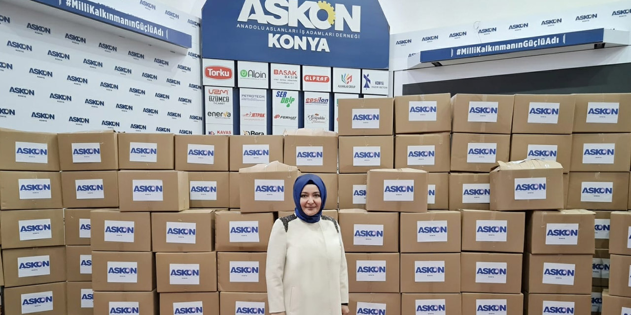 ASKON Konya'dan anlamlı kampanya! Bin çocuk sevindirildi