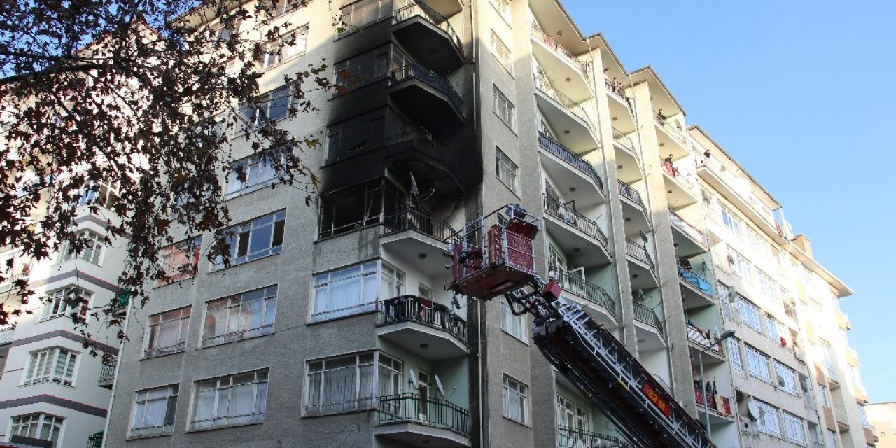 Ankara’da korkutan yangın!