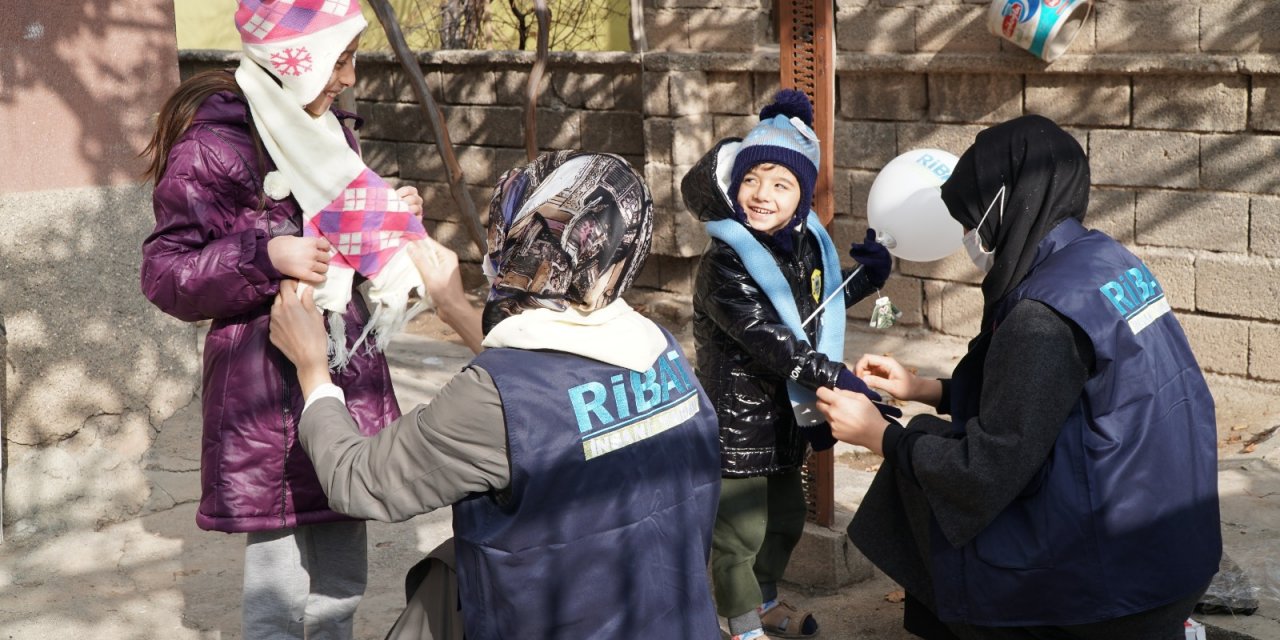 Ribat ve Şehrin Çocukları 600 çocuğu sevindirdi