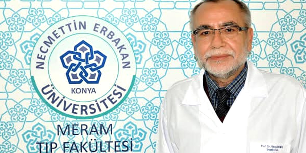 Konya eski Tabip Odası Başkanı Prof. Recep Memik koronavirüse yenik düştü