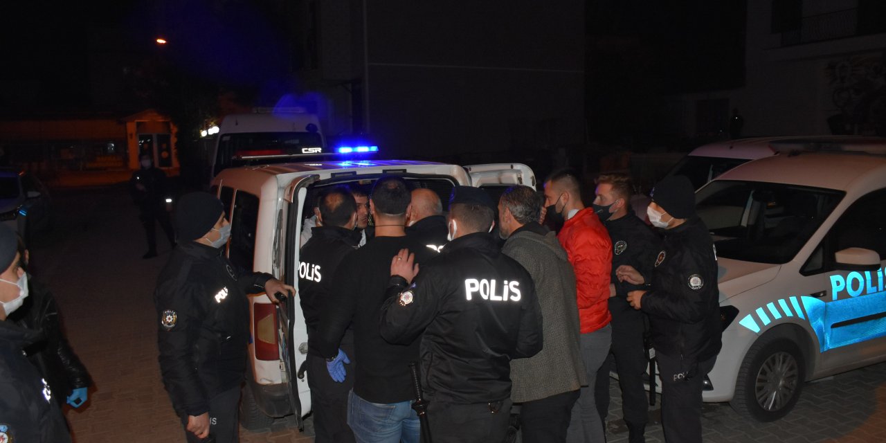 Villaya kumar baskını! 47 kişi yakalandı
