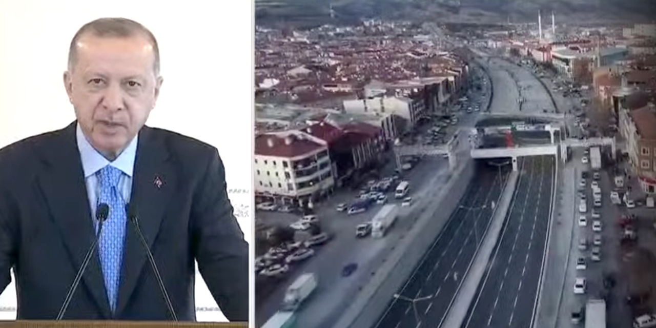 CANLI: Cumhurbaşkanı Erdoğan Ankara-Konya kara yolu Gölbaşı alt geçi açılışında konuşuyor