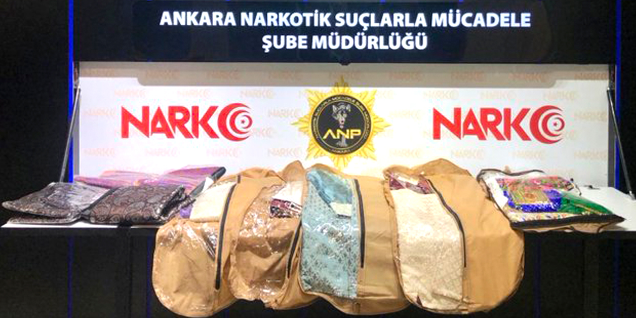 Kargoyla yurt dışına uyuşturucu sevkiyatı Ankara polisine takıldı! İranlı zanlı tutuklandı