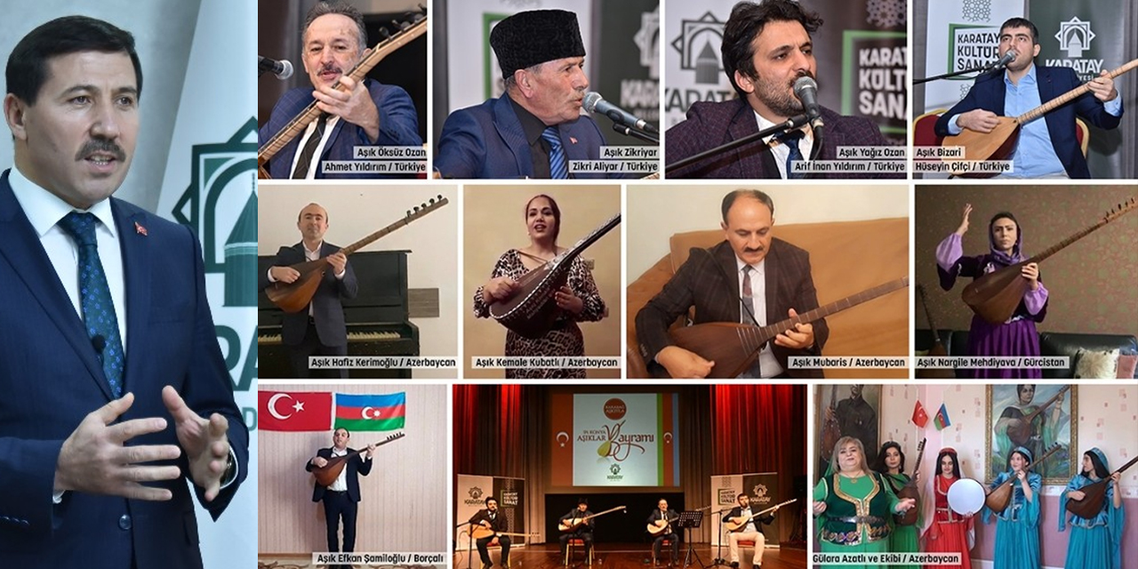 Konya Aşıklar Bayramı'na 'Karabağ Aşkı' damga vurdu