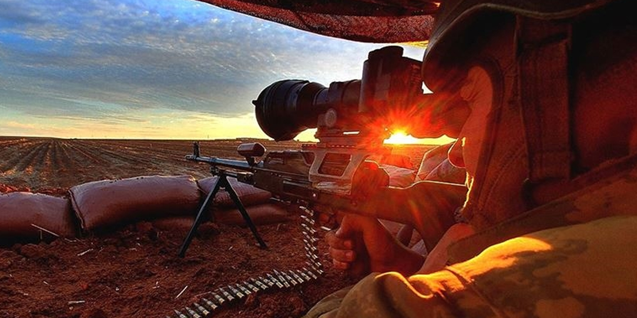 PKK/YPG'ye ağır darbe! Barış Pınarı bölgesine sızmaya çalışan 15 terörist yok edildi